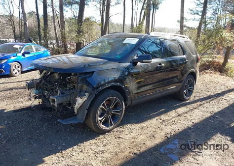 2015 Ford Explorer Sport from USA, damaged, VIN 1FM5K8GT0FGA65103